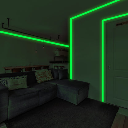 2PCS Creative Colorful Glow-in-the-Dark Wall Stickers