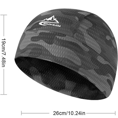 2Pcs Cooling Skull Caps Helmet Liner Beanie Head Wrap Sweat Running Hats