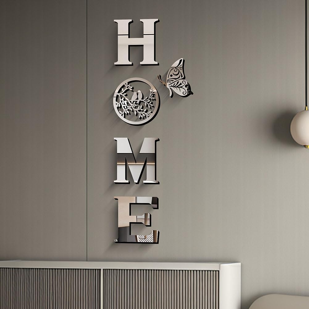 Home Aesthetics Decorative Mirror Wall Stickers