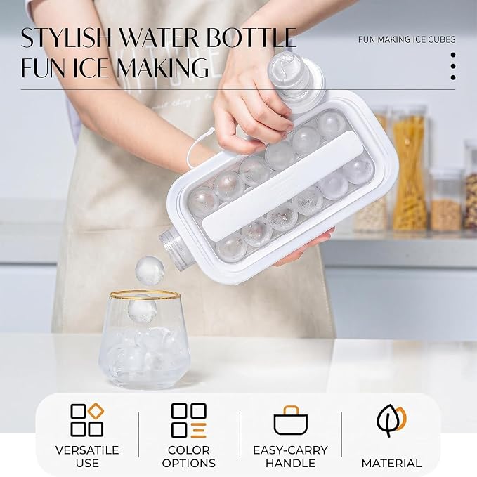 2-in-1 Portable Ice Ball Maker