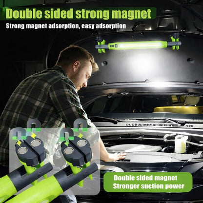 Rechargeable Magnetic LED Work Light 3000LM, Portable Under Hood Inspection Lamp