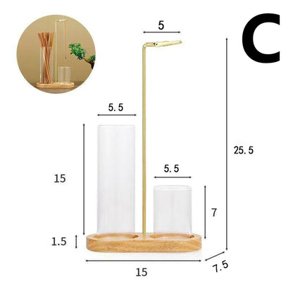 2 in 1 Incense Holder for Sticks, Anti-Ash with Catcher and Organizer