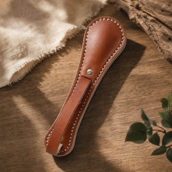 Handmade Cowhide Leather Craft Figurine