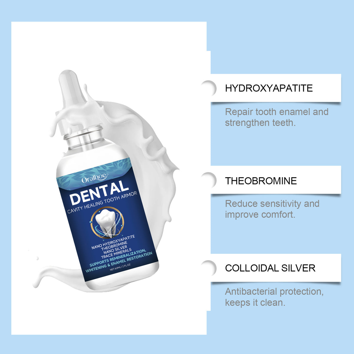 Deep Oral Care Essence – Natural Teeth Cleaning & Fresh Breath Dental Serum