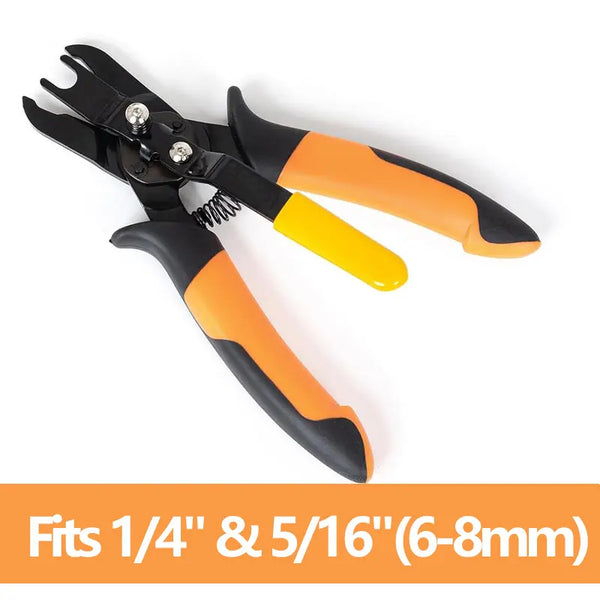 1-Hand Op. Heavy Duty Push-to-Connect Air Hose Connector Remover Pliers