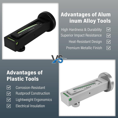 Camber Alignment Tool - High Precision Magnetic Wheel Gauge