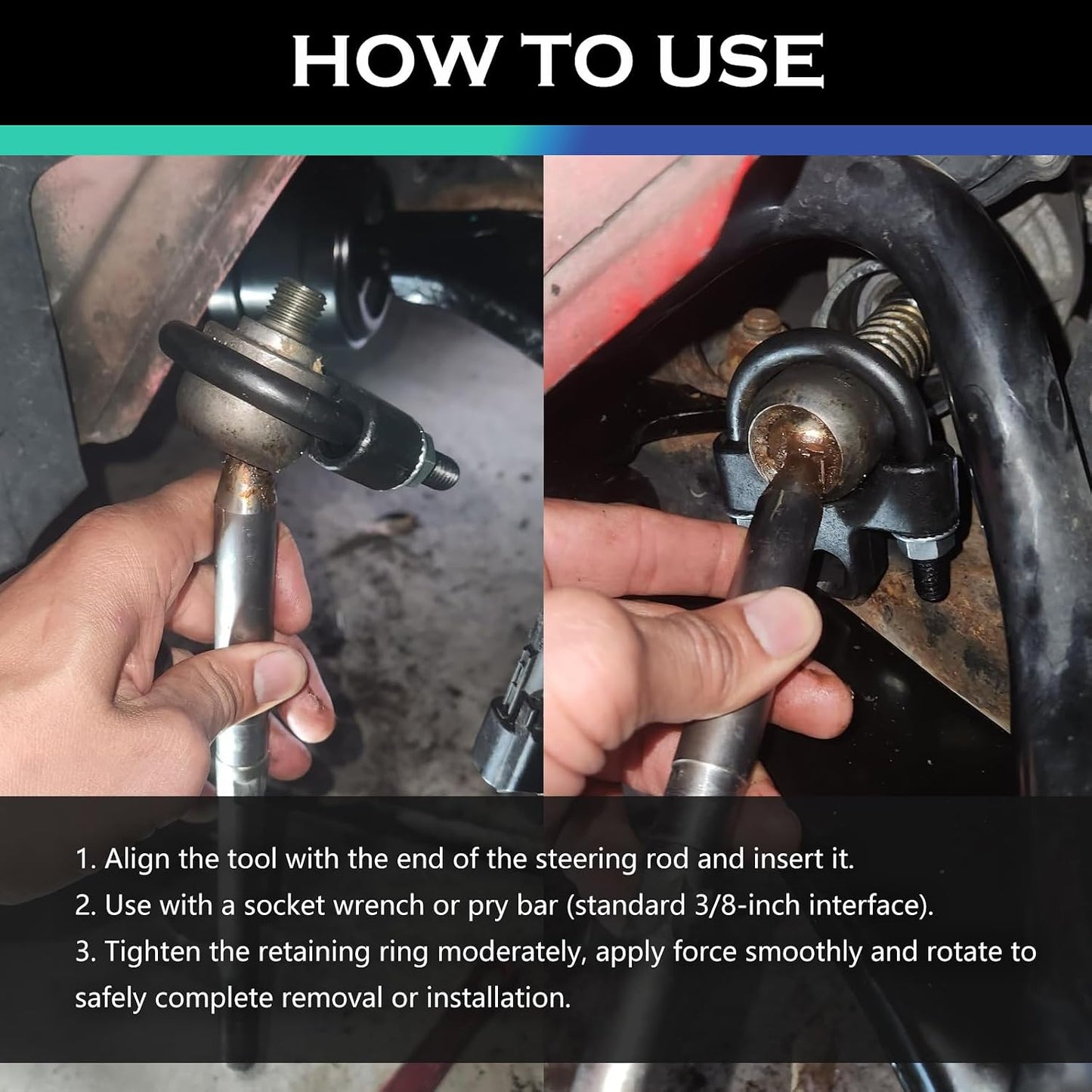 Car Inner Tie Rod Installation Wrench