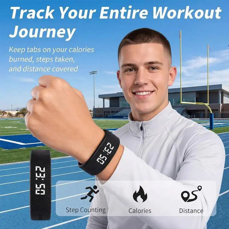 Silent Vibrating Alarm Wristband