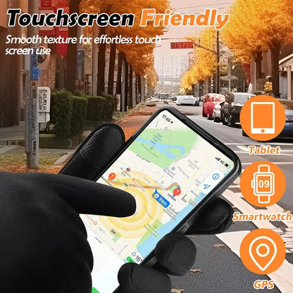 Unisex Cotton-Poly Winter Touchscreen Gloves