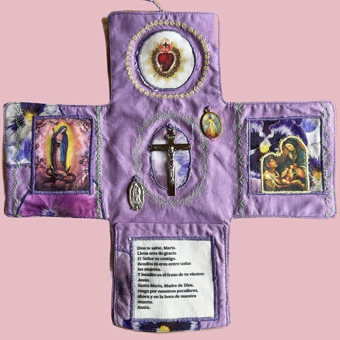 Handmade Catholic Prayer Pocket Set