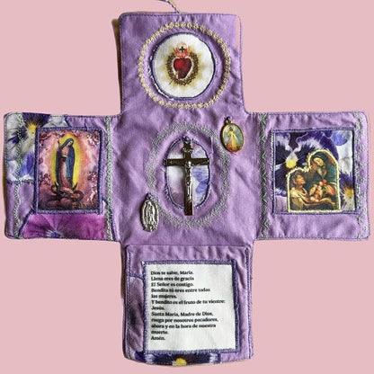 Handmade Catholic Prayer Pocket Set