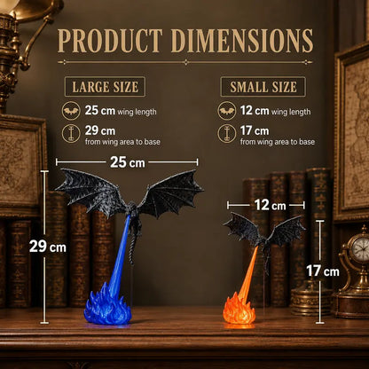 Mysterious Dragon Bookshelf Decoration