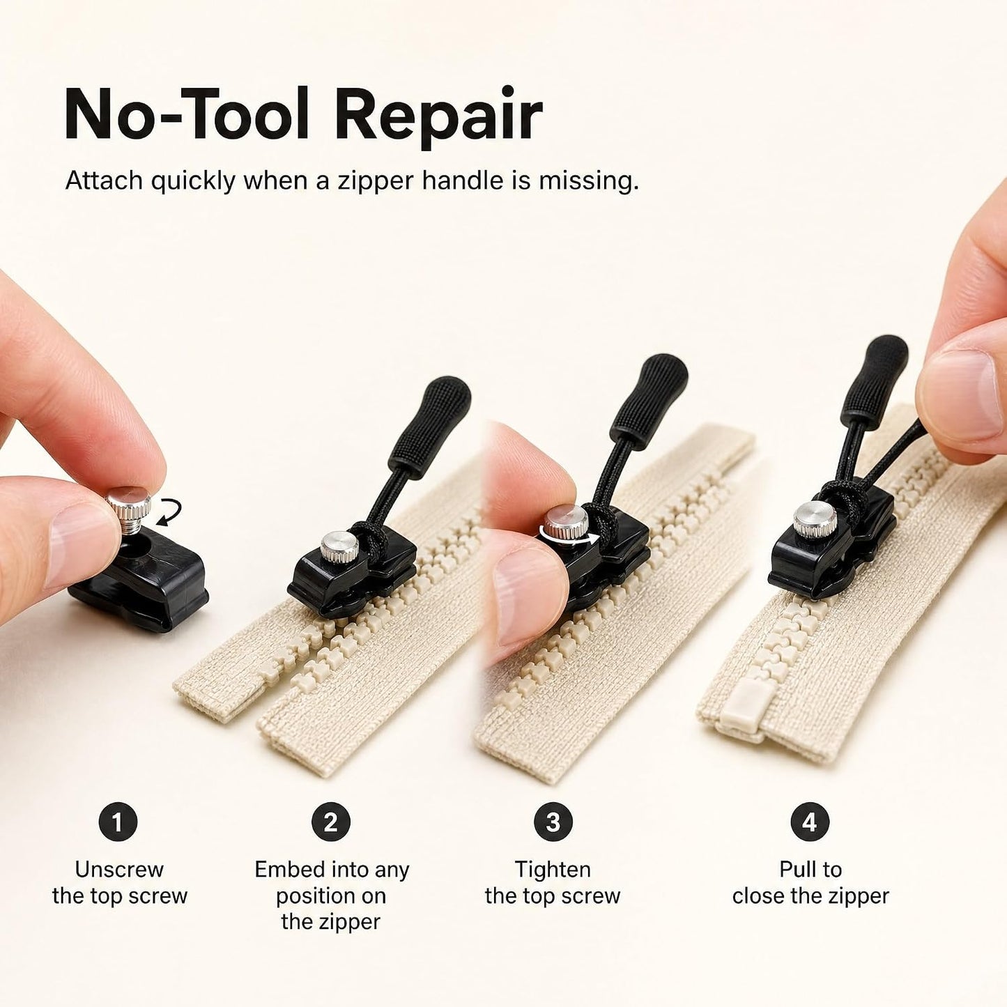 15PCS Universal Zipper Repairer