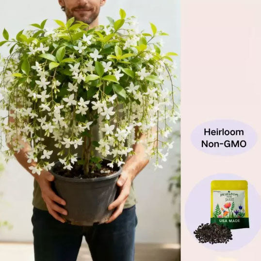 Beautiful Weeping Jasmine Flowers-Weeping Jasmine Seeds