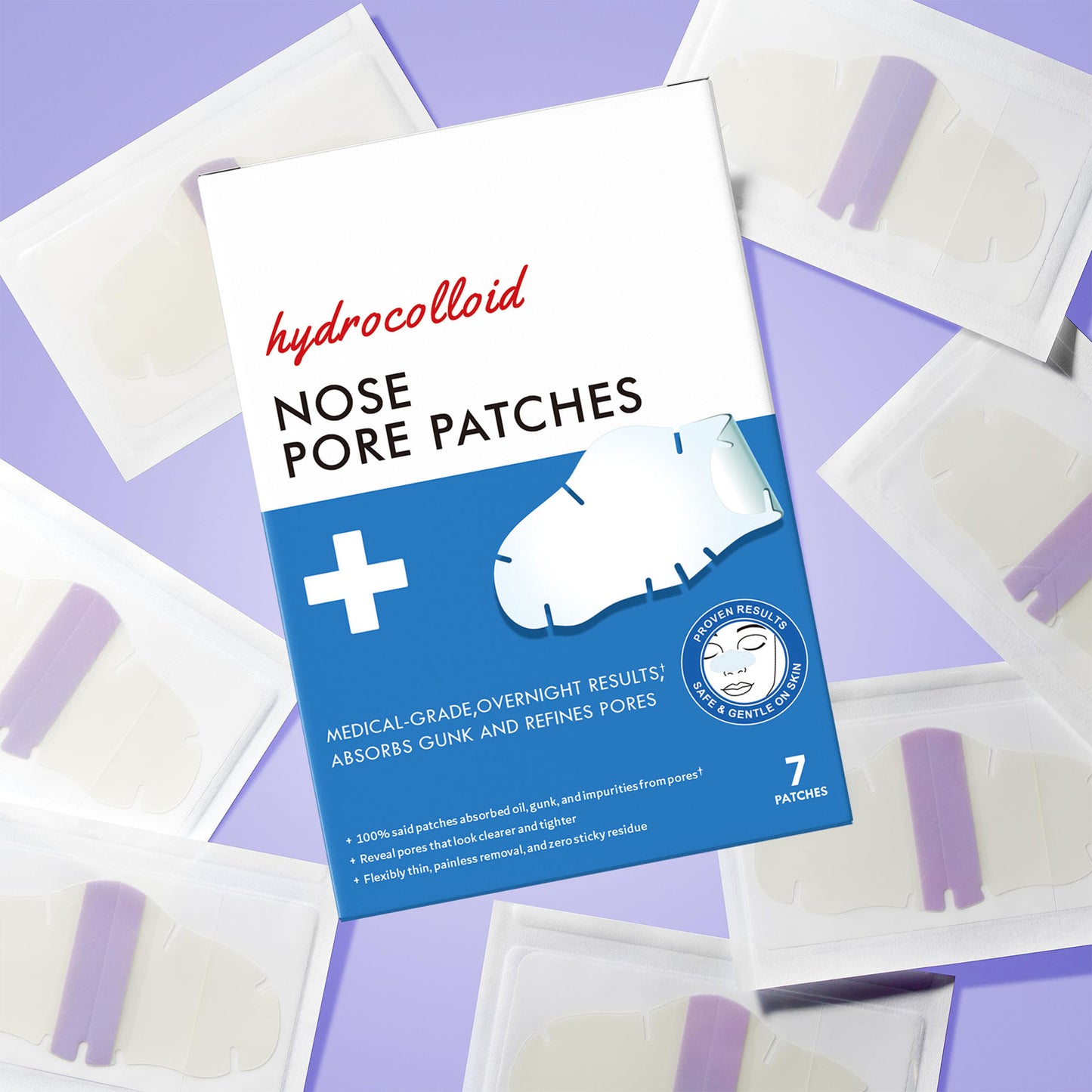 Nose Pore Patches (7 ct) - Overnight Blackhead Remover