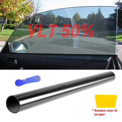 Uncut Roll Window Tint Film 1% 5% 15% 20% 35% 50% 70% VLT 20" x 10ft Feet Car Home Office Glass