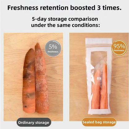 50PCS Thickened Double-Seal Food Preservation Bags