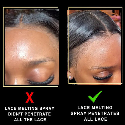 Lace Melting Spray for Wigs - Strong Hold Clear Hair Adhesive for Lace Fronts and Closures