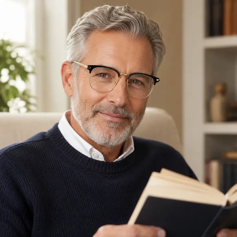 Smart-Zoom HD Anti-Blue Light Reading Glasses