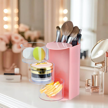 Hair Accessories Organizer with Hair Brush Holder