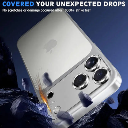 2 Pack Camera Lens Protector for iPhone 17 Pro Max – Metal Aluminum Alloy & Tempered Glass