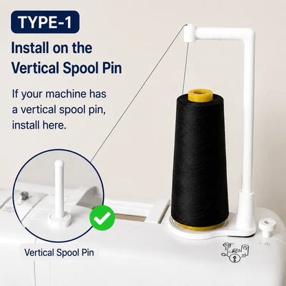 Sewing Machine Thread Stand for Large Cone Thread