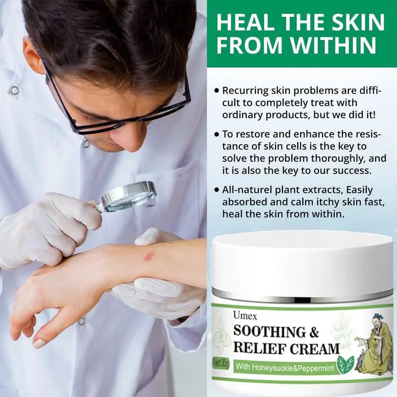 All-Natural Plant-Based Herbal Relief Cream–Soothe & Relieve Itching