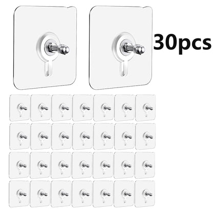 Wall Hangers Without Nails, Picture Hangers,Drill Free Adhesive Hooks