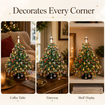 DIY Beaded Christmas Tree Kit – Create Your Own Sparkling Holiday Decoration