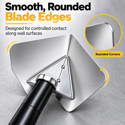 Stainless Steel Corner Trowel for Drywall Inside and Outside Corners