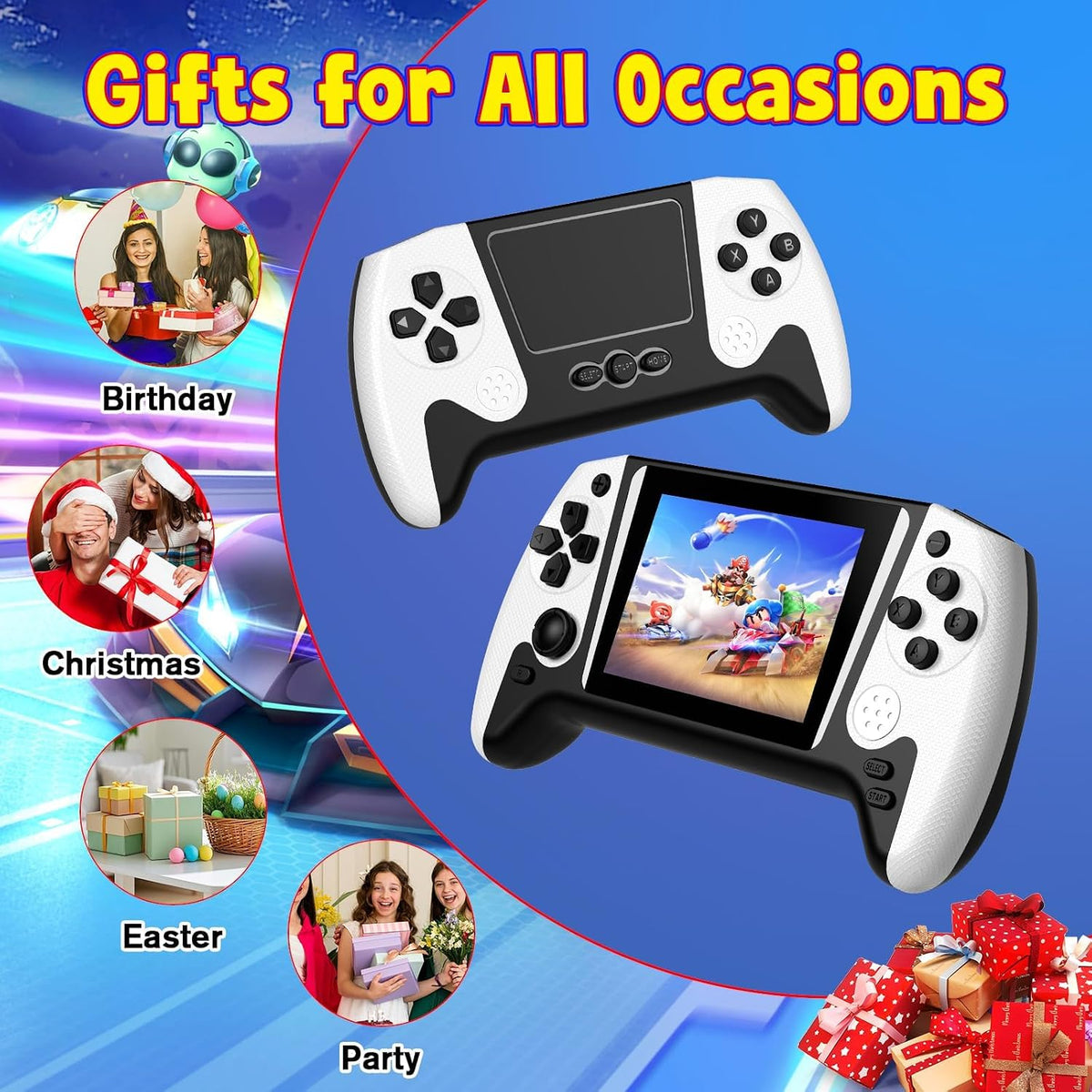 Portable Retro Video Handheld Games Console 500 Game Library