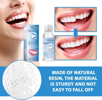 Moldable Temporary Tooth Repair Gel for Filling Gaps