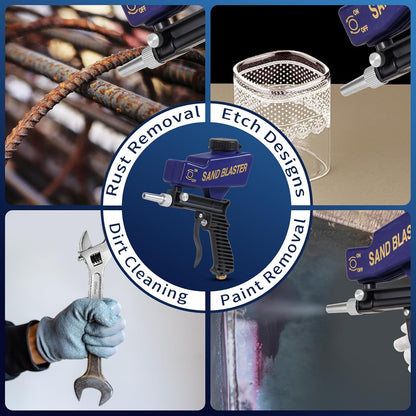 Soda Blasting Equipment Portable Handheld Pneumatic Tools