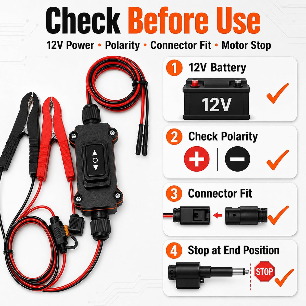 Electronic Motor Test & Reset Tool