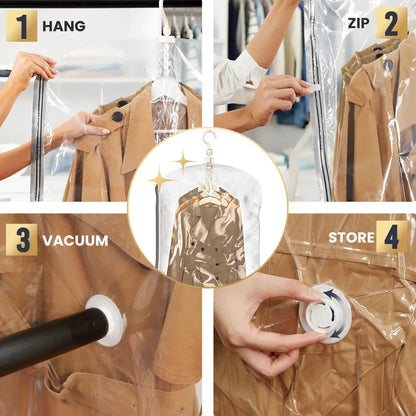 Hanging Vacuum Storage Bags Space Saver Bags