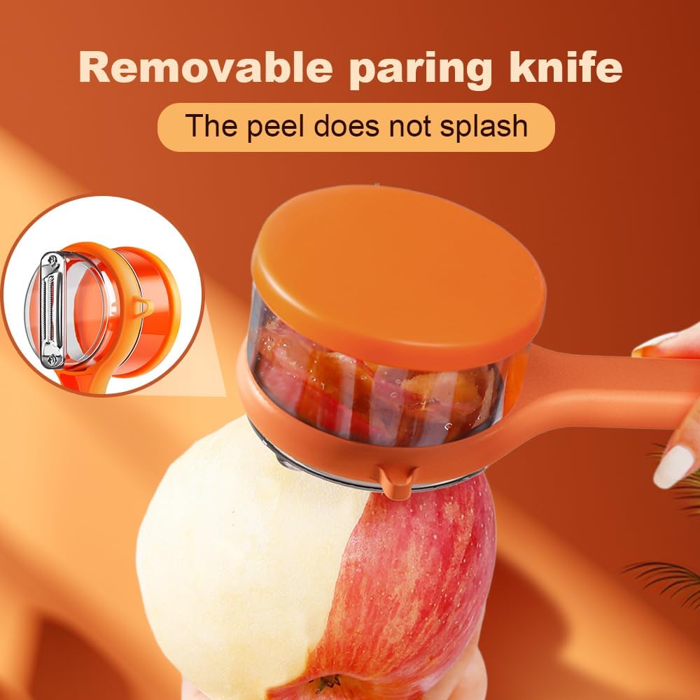 Multifunctional Peeler with Storage Bucket