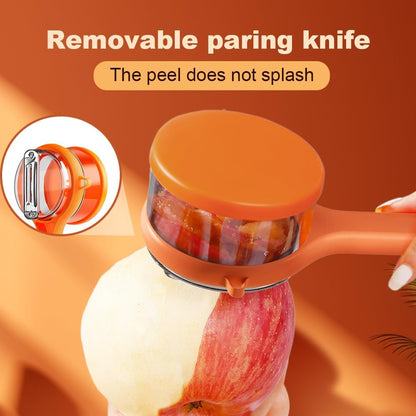 Multifunctional Peeler with Storage Bucket