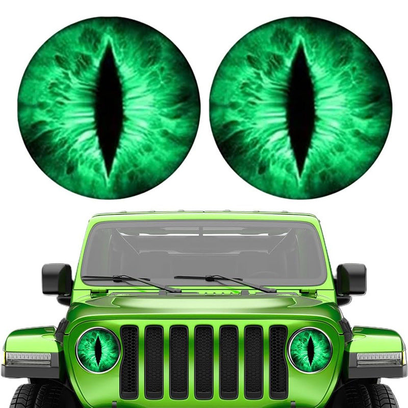 Beast Eyes Headlight Decals
