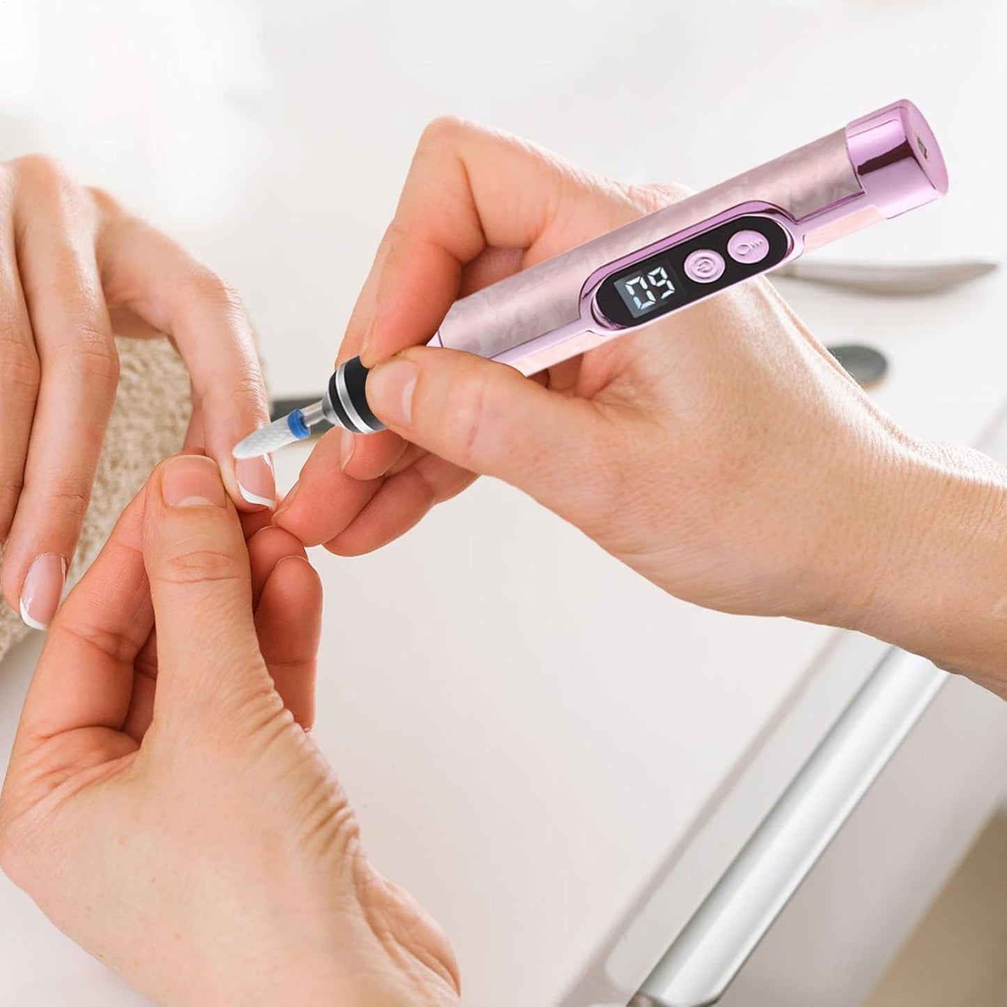 Portable Nail Polisher Set