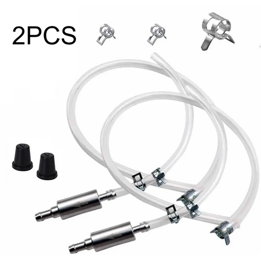 2Pcs Brake Bleeder Tool One Way Check Valve Tube Bleeding Tool Kit