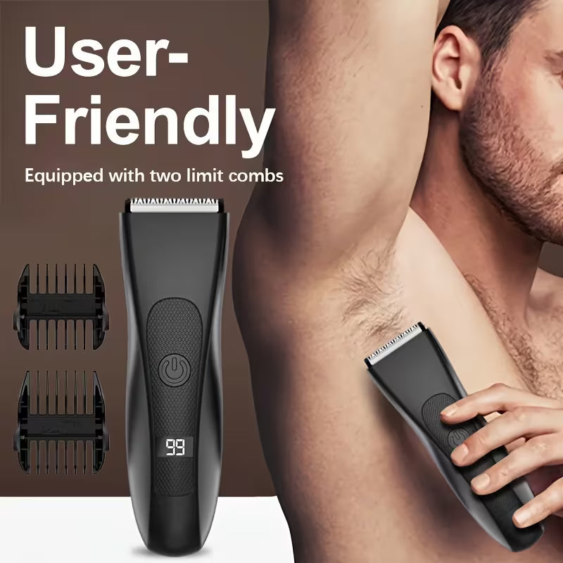 Nip-Free Waterproof Personal Body & Facial Hair Groomer