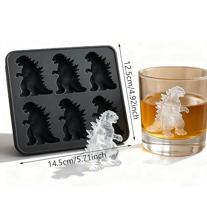 Godzilla Ice Cube Molds
