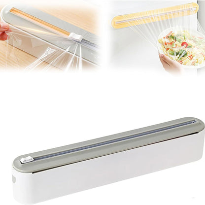 Magnetic Wrap Dispenser with Slide Cutter