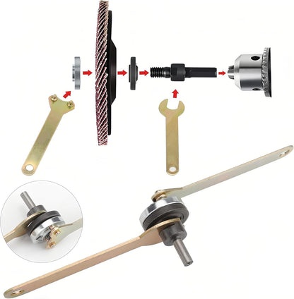 5 in 1 Electric Drill Conversion Angle Grinder Adapter Connecting Rod Kit