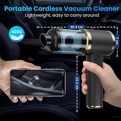 Car Vacuum Cleaner, 12000Pa Vacuum Cleaner & Air Duster