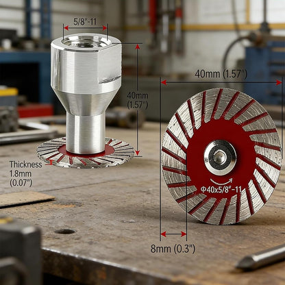 40mm Mini Precision Cutter Tool - Marble Cutter Wheel for  Artificial Stone Porcelain Tile Granite