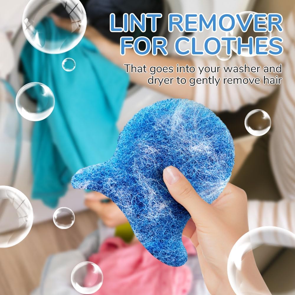 10PCS Reusable Hair Lint Catcher for Washing Machine for Dogs and Cats