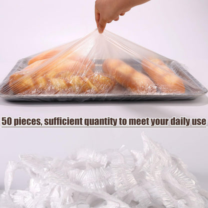 50Pcs Extra Large Bowl Covers For Bread Proofing