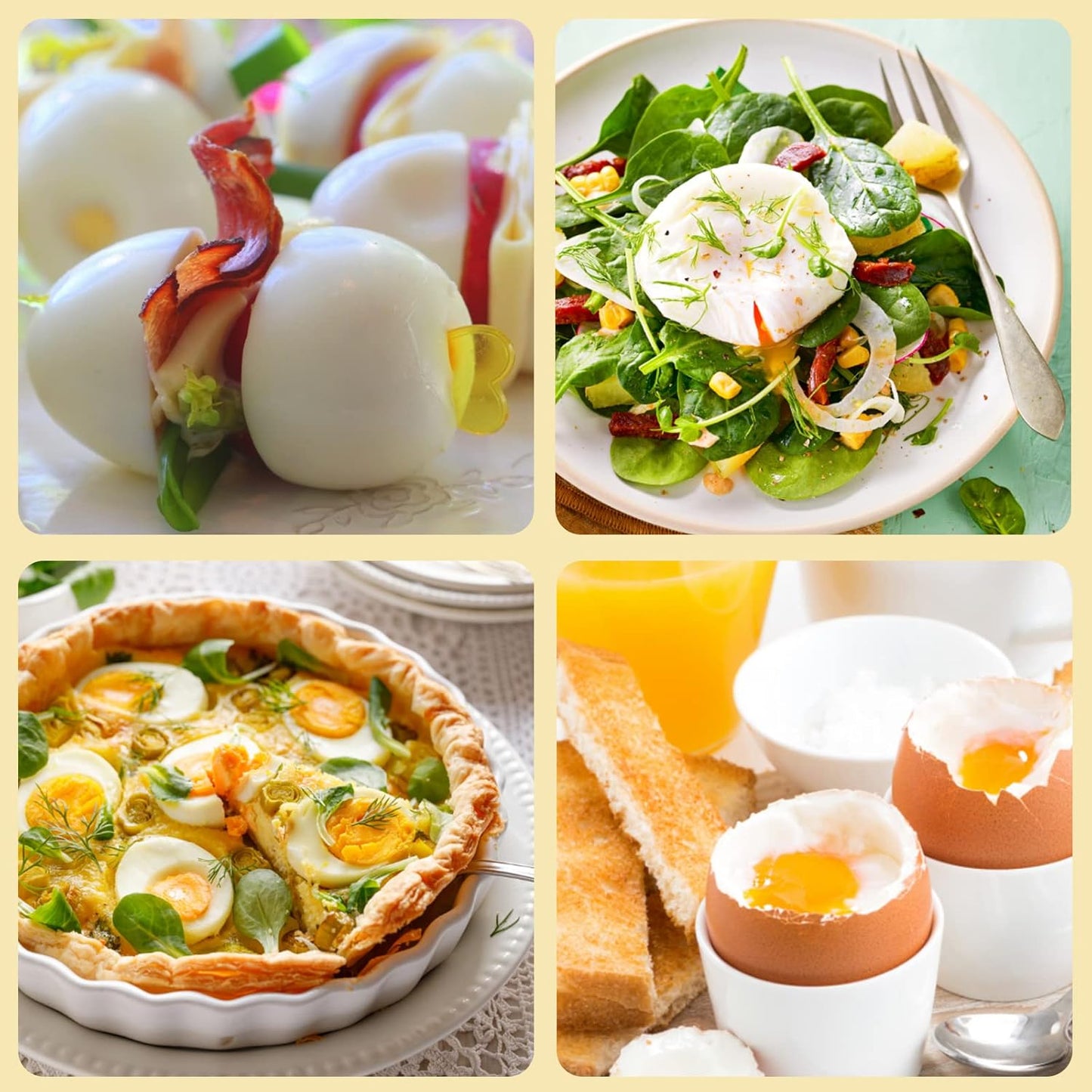 Egg Timer Sensitive Hard & Soft Boiled Color Changing Indicator Tells When Eggs are Ready