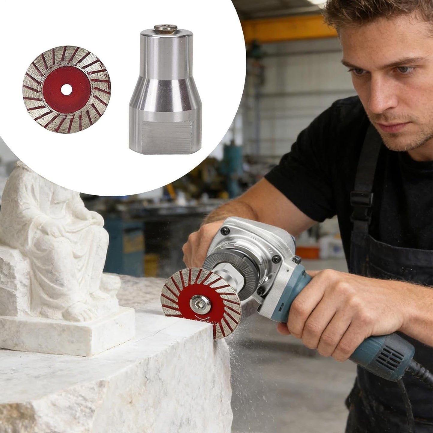40mm Mini Precision Cutter Tool - Marble Cutter Wheel for  Artificial Stone Porcelain Tile Granite